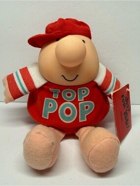 Ziggy & Friends Top Pop Plush Toy Doll w Tag Vintage 90s 1993 American Greetings